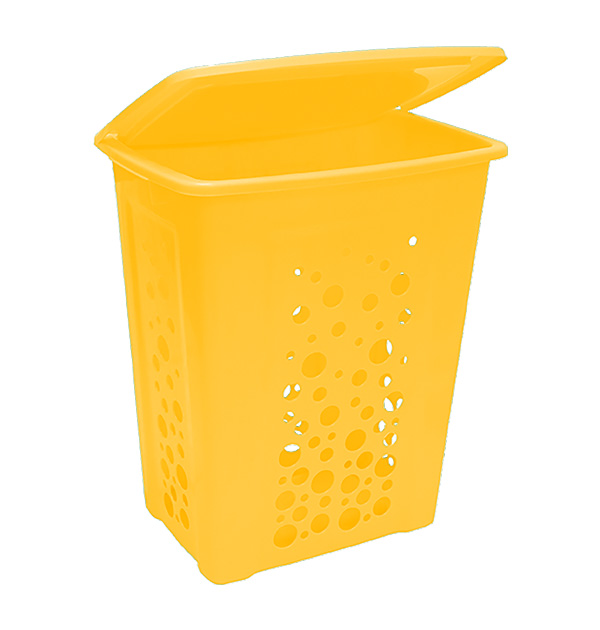 tall laundry hamper with lid