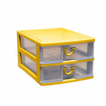 Clear Nick-nack Storage - 3 Drawers Assorted Colours - Gracious Living ...