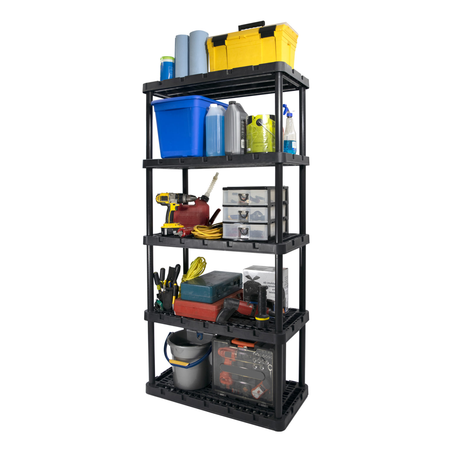 Knect 5 Shelf Heavy Duty, Ventilated (maxit knect a shelf logo ...