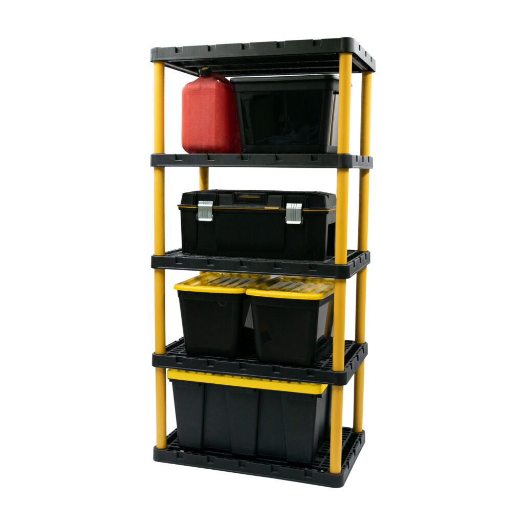 Knect 5 Shelf Heavy Duty, Ventilated (maxit Knect A Shelf Logo 