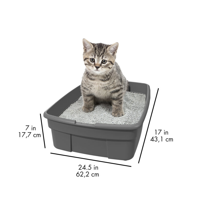 Small Open Top Litter Box